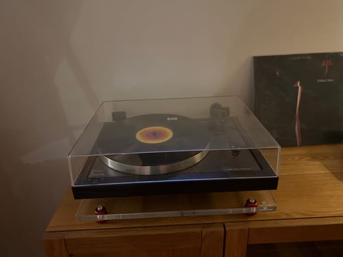 Customer photo review of STASIS Acrylic Isolation Platform for Turntables