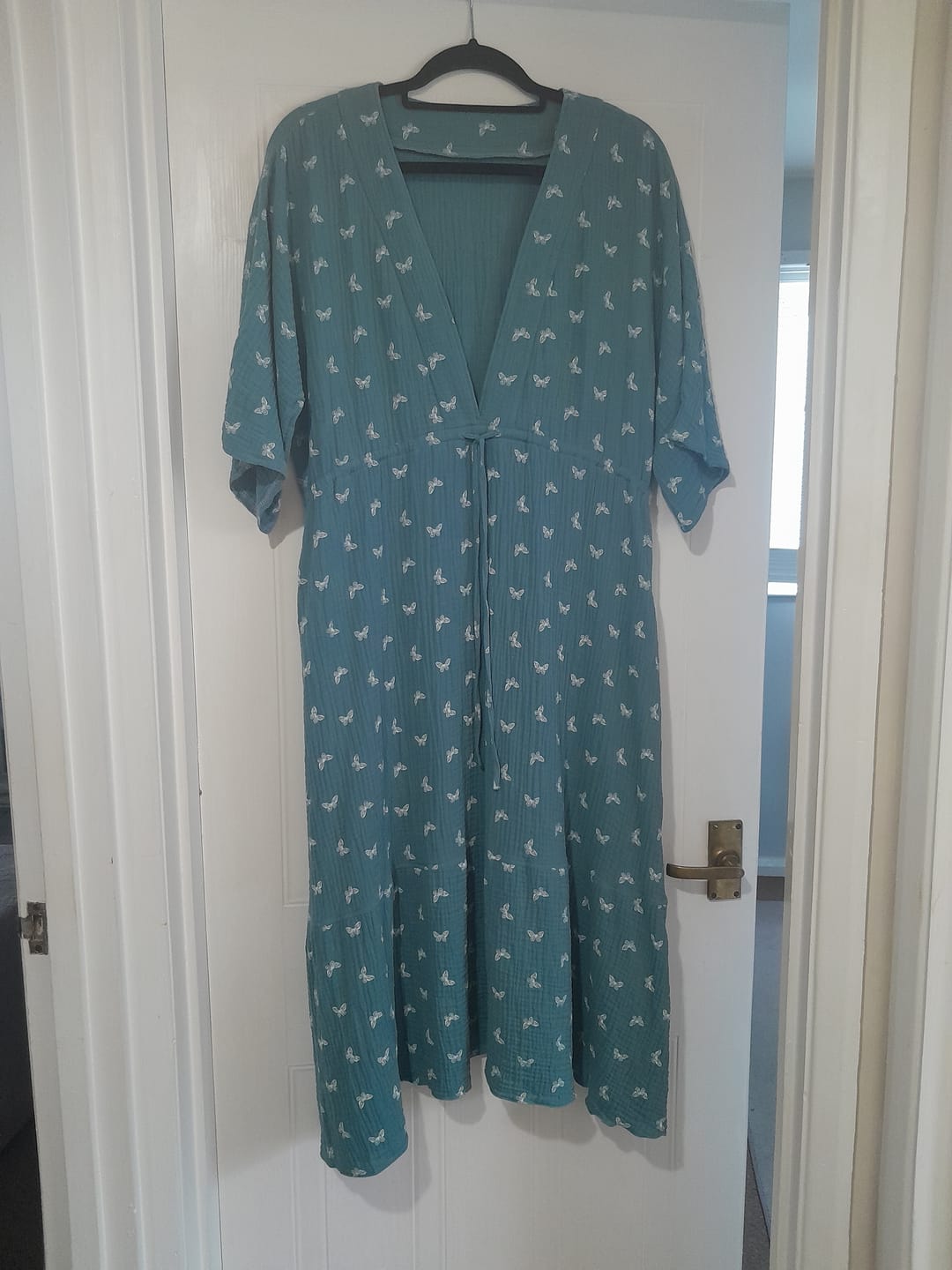 Customer photo review of All Over Butterflies Double Gauze Fabric