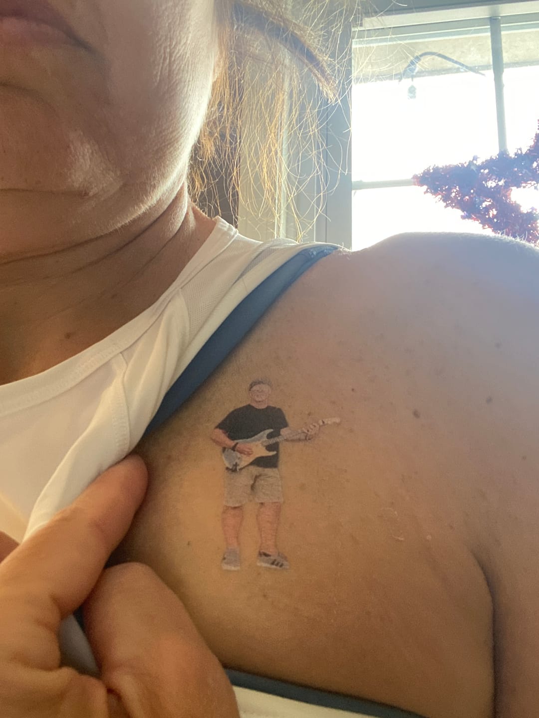 Customer photo review of Custom Photo Temporary Tattoo - Background Removal