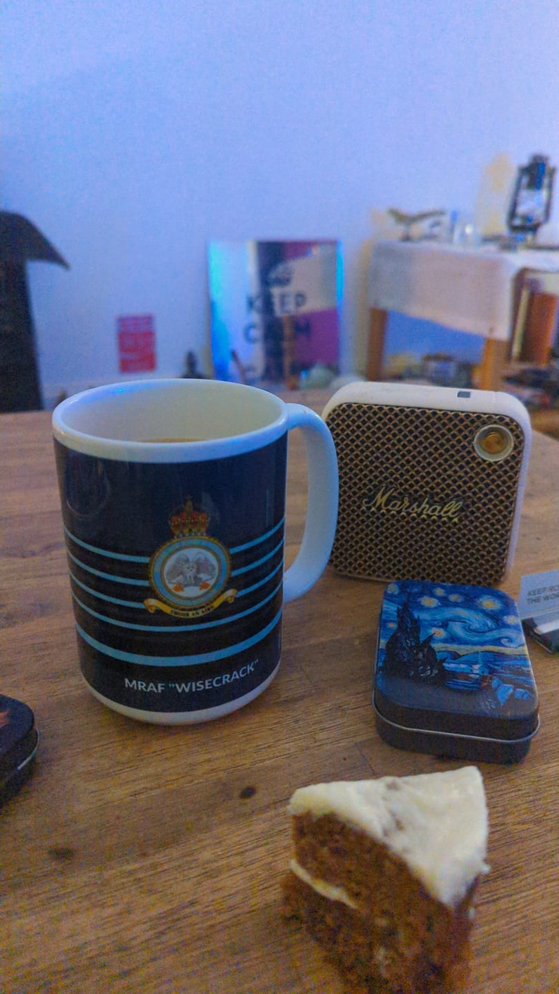 Customer photo review of Personalised RAF Officer Mug