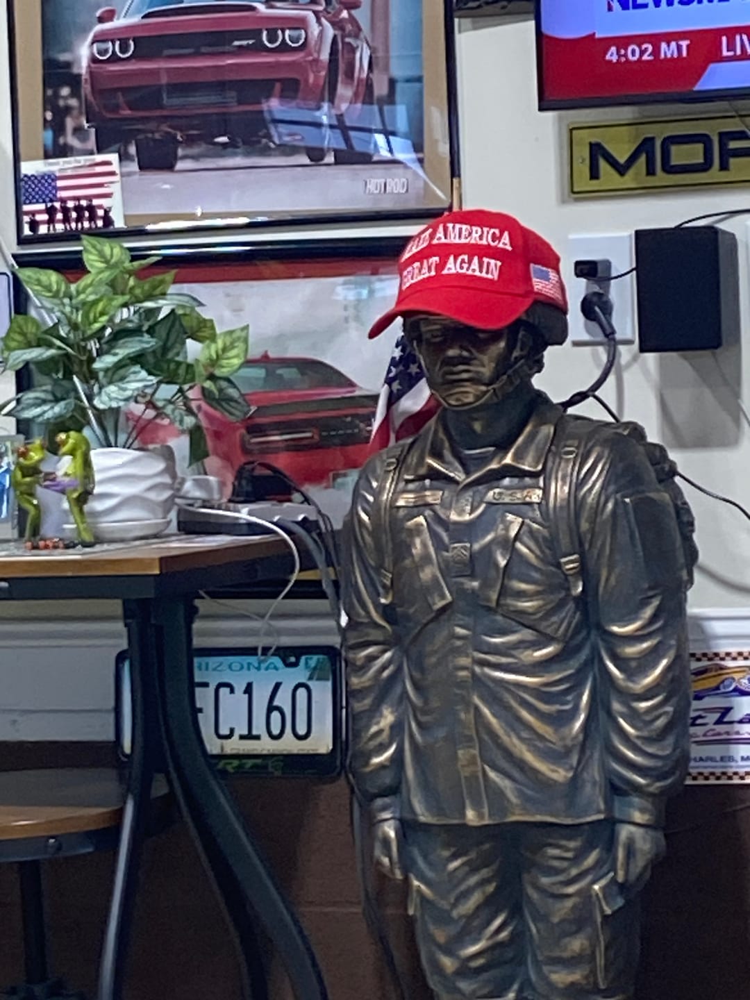 Customer photo review of New MAGA 45 47 Red Hat