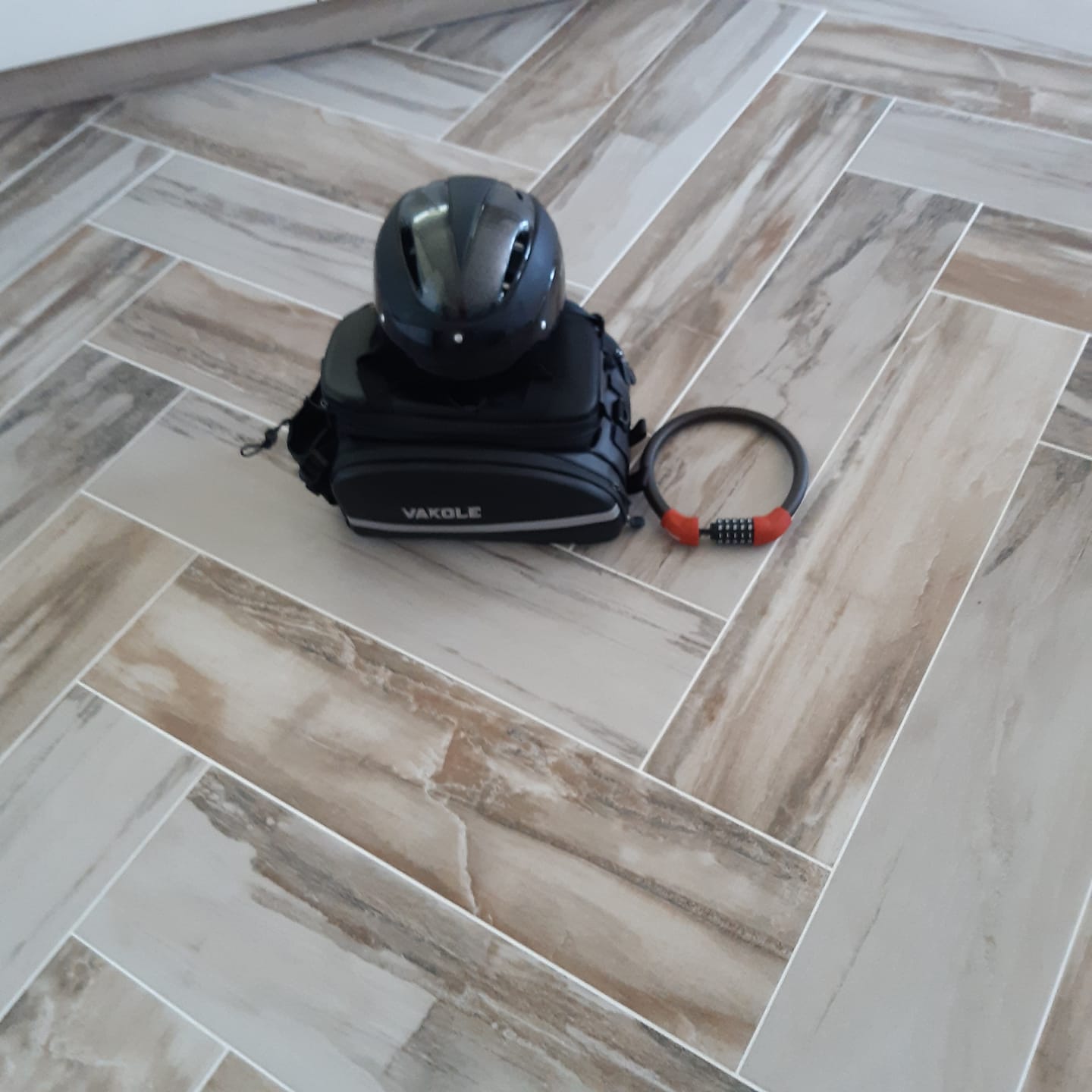 Customer photo review of Bike Accessories Combo