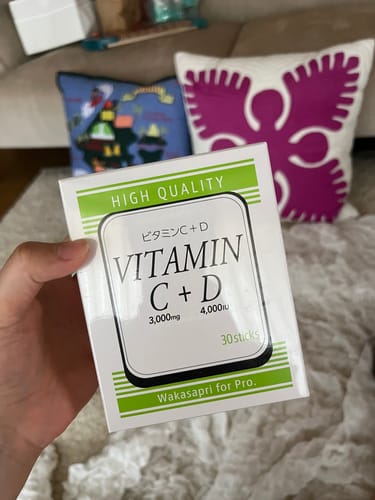Customer photo review of ビタミンC+D -Wakasapri for Pro.