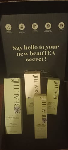 Customer photo review of Gel Nettoyant au Thé Vert