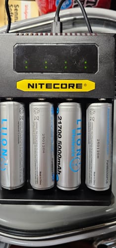 Customer photo review of Nitecore Ci4 Intelligent USB-C Four-Slot Battery Charger