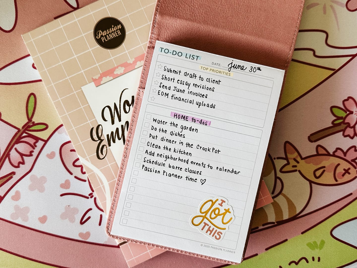 Customer photo review of Notepad Insert - To-Do List