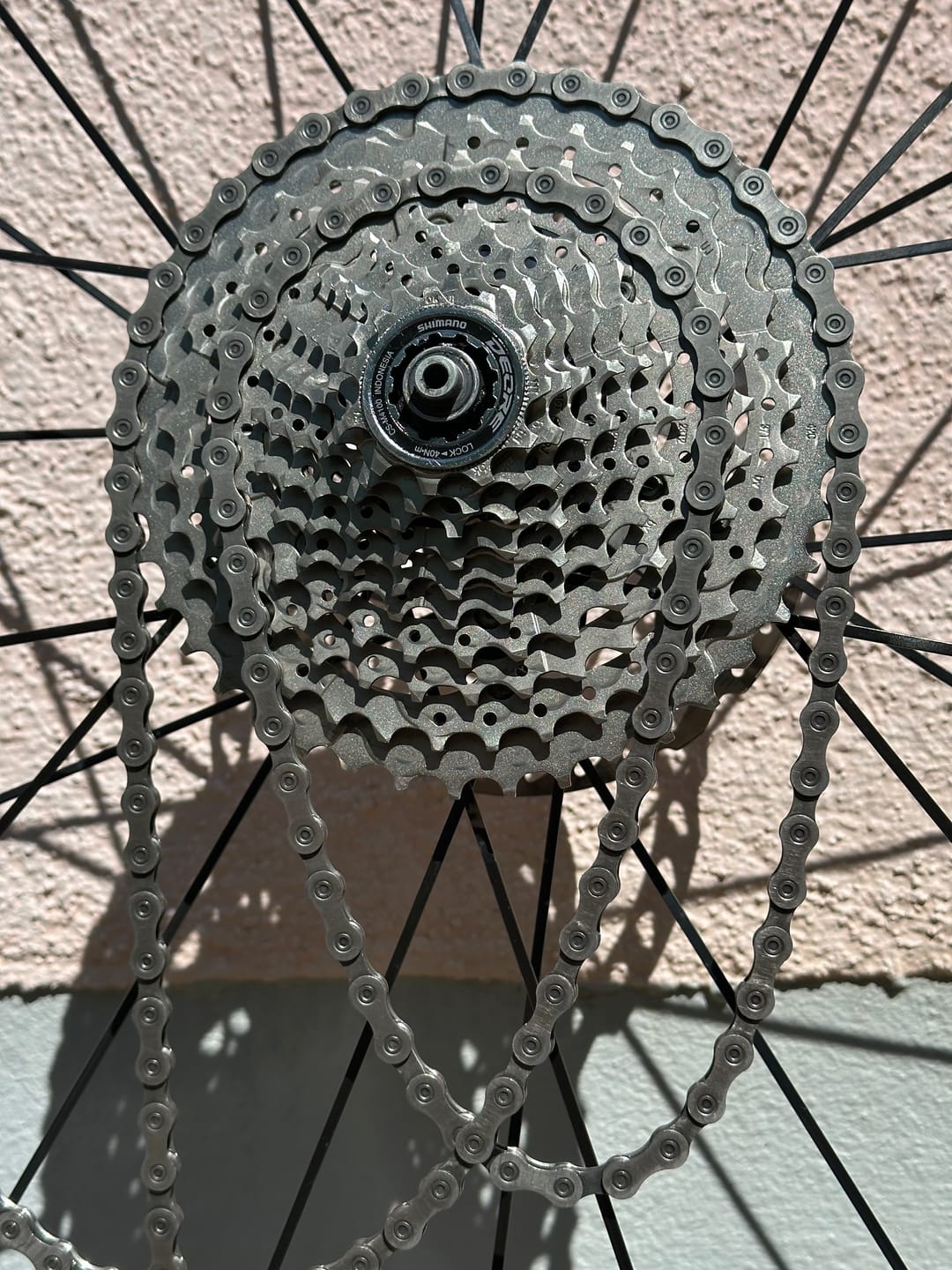 Customer photo review of Hätte Hätte Fahrradkette - Unisex Premium Organic Shirt