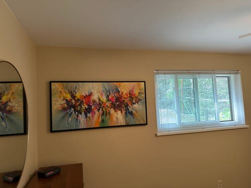 Customer photo review of WONDER LOVE CANVAS