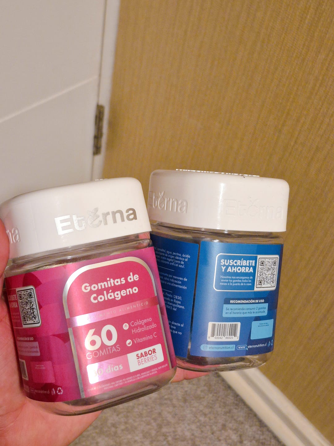 Customer photo review of Pack Biotina + Colágeno | Suscripción