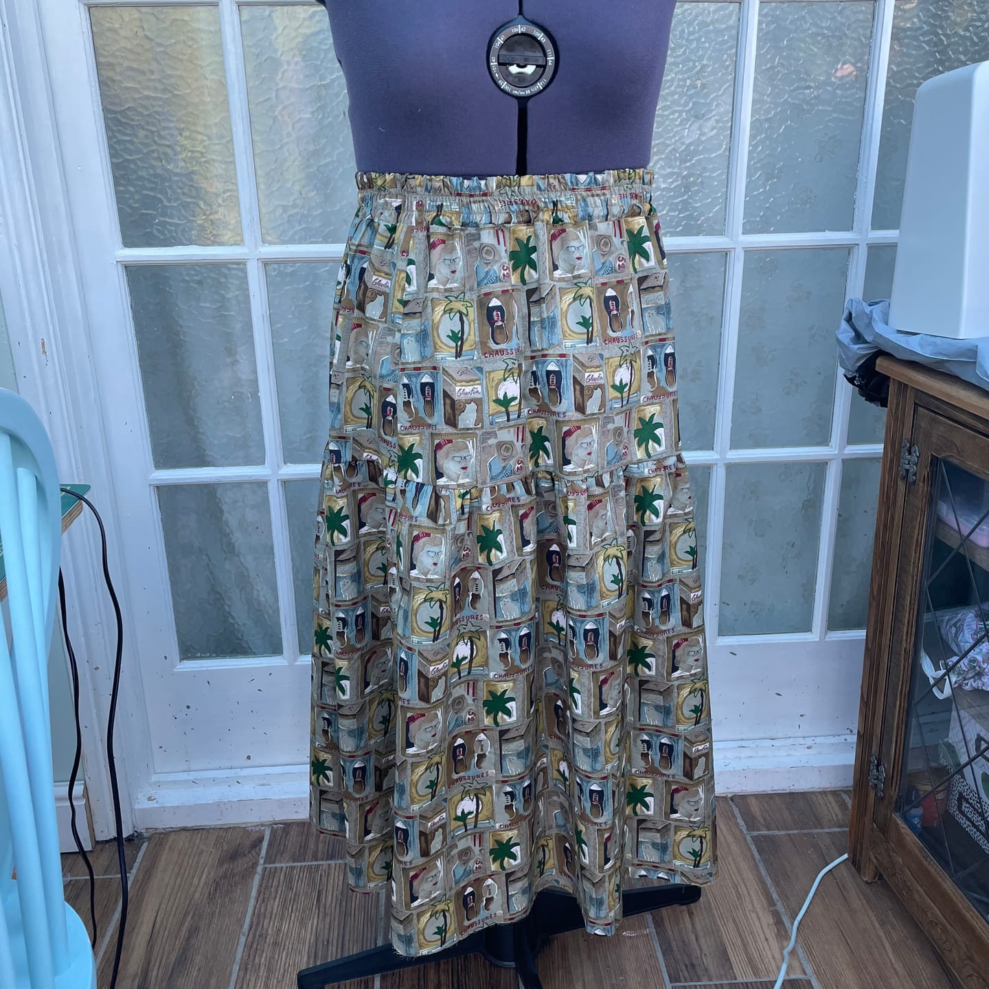 Customer photo review of Seaside Stroll Pima Cotton Lawn Fabric