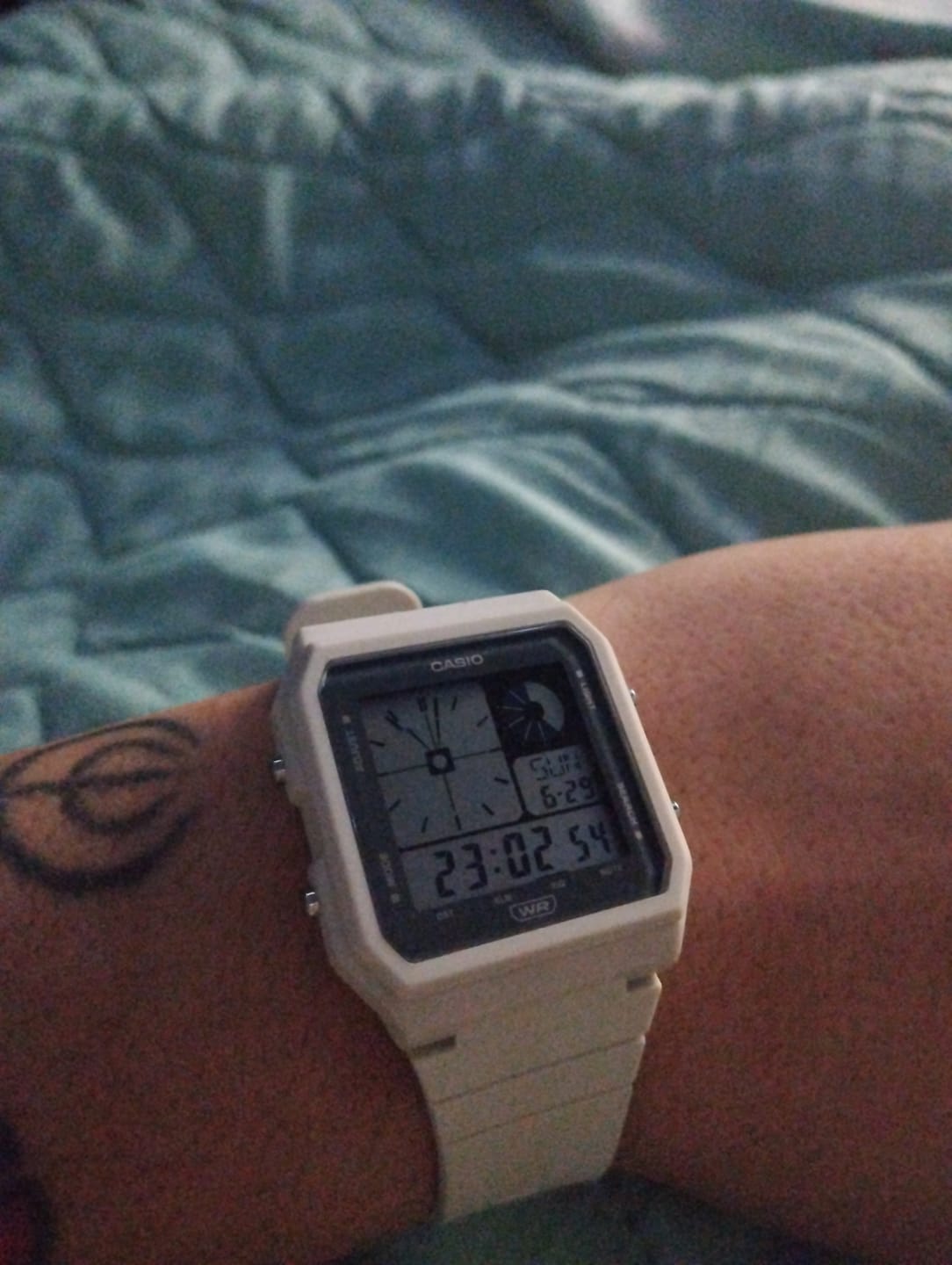 Customer photo review of Reloj Casio Vintage LF-20W-8ADF Twin-Graph Reissue Resina