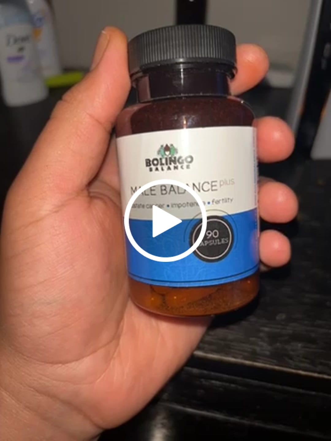 Customer video review of MALE BALANCE PLUS