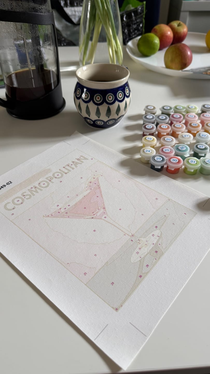 Customer photo review of 6 Mini Paintings - Cocktail Deluxe Set
