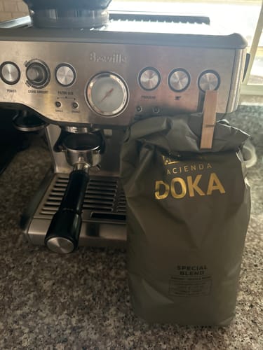 Customer photo review of Hacienda Doka Special Blend Coffee