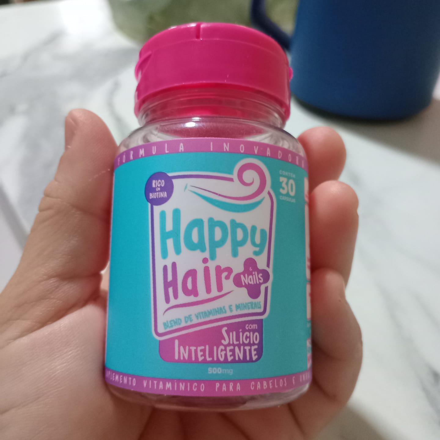 Customer photo review of Happy Hair 2 Potes