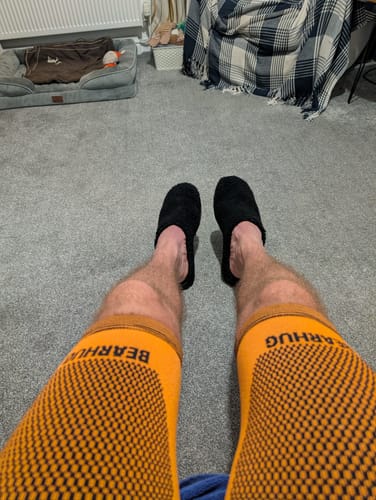 Carl J. review of Pair of Thigh Compression Support Sleeves For Hamstring & Leg Pain Recovery image 1 out of 1