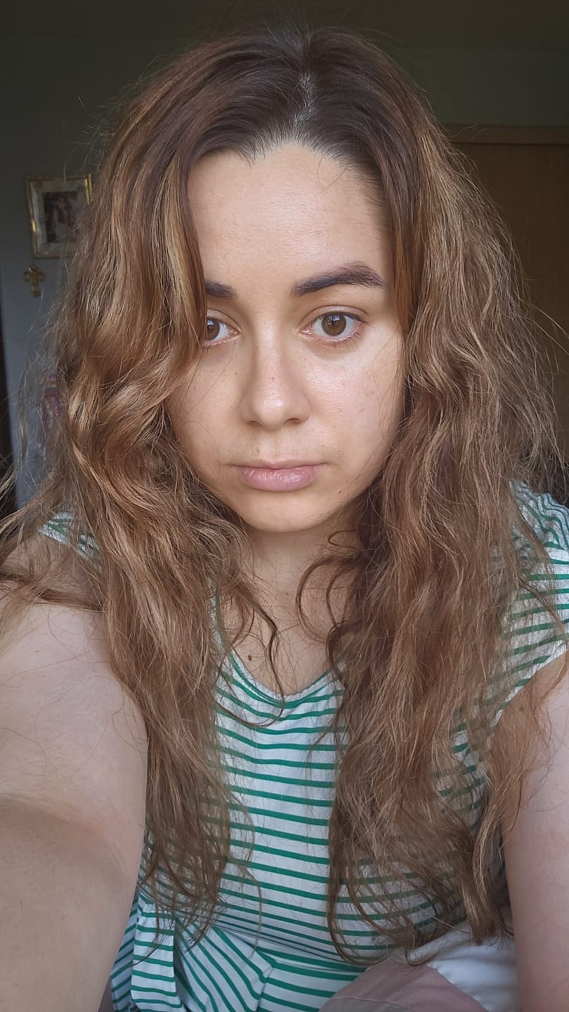 Customer photo review of Shape 4-in-1 Styling Cream (2.5 oz) Sample