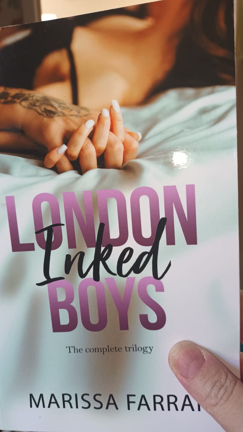 Customer photo review of London Inked Boys: The Complete Trilogy (Signed Paperback)