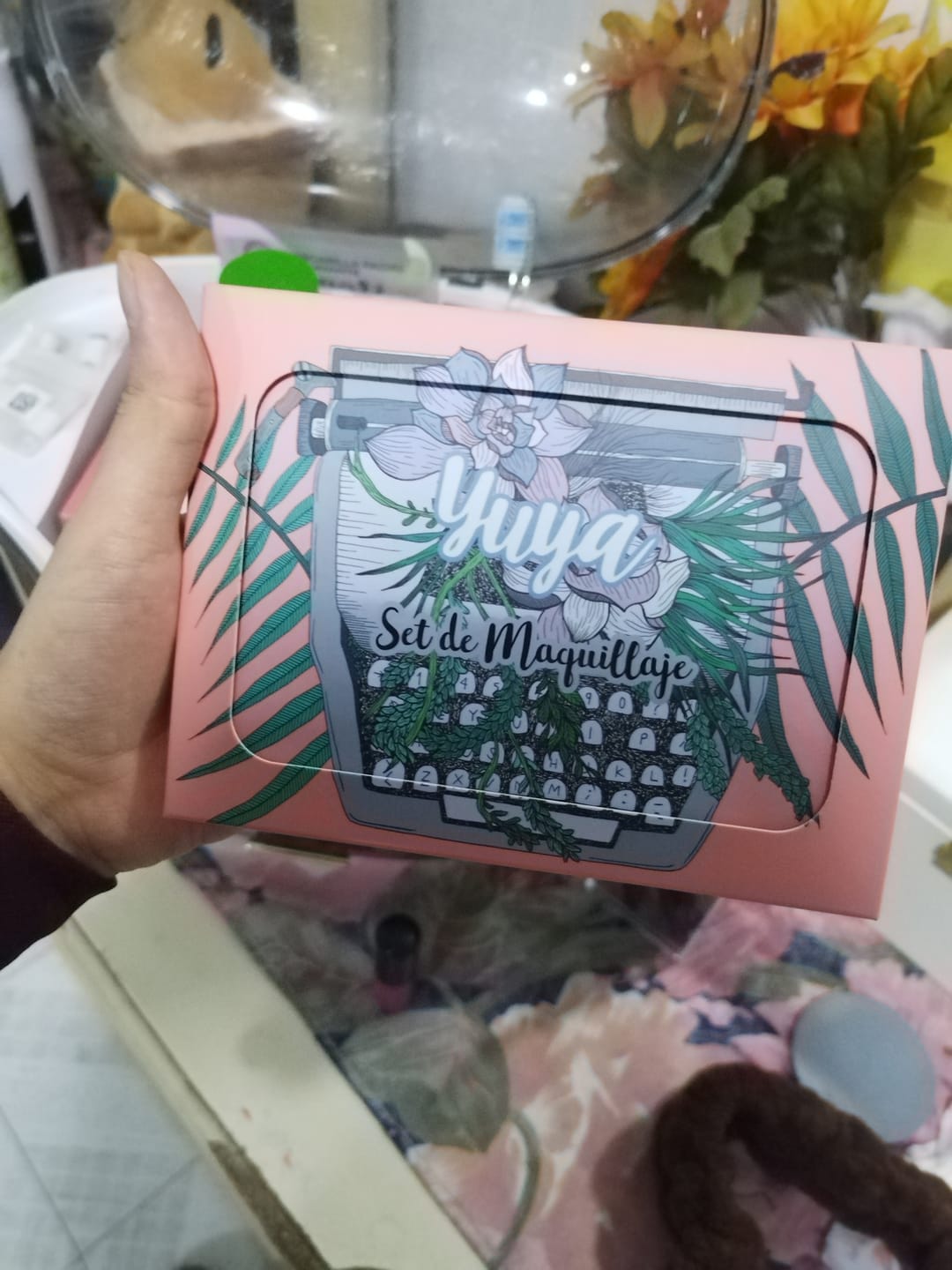 Customer photo review of Set De Maquillaje "Maquinita"