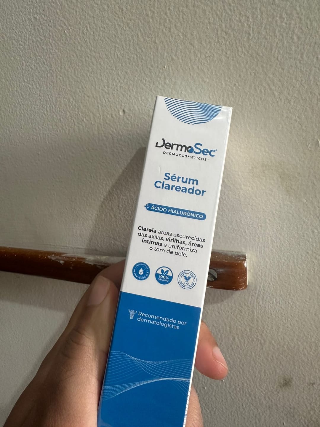 Customer photo review of Sérum Clareador Potente