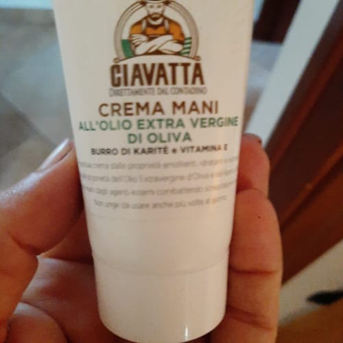 Customer photo review of Set 3 Creme mani all'olio di Oliva