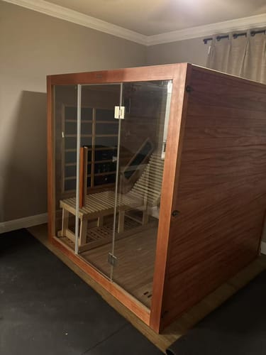 Customer photo review of Smartmak® 2 People Indoor Hybrid Sauna - Relax 2