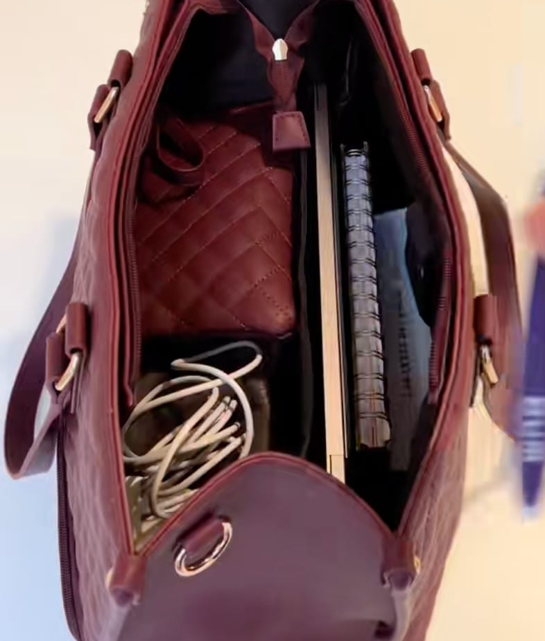 Customer photo review of Bolsa 3 en 1, Elegante y Espaciosa