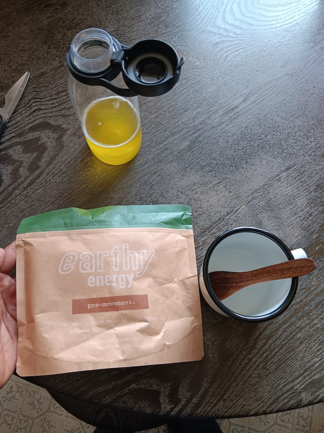Customer photo review of earthy energy starter kit (30 drinks)