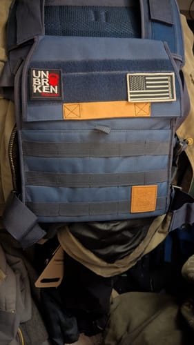 Customer photo review of Classic weight vest + Sand Plates