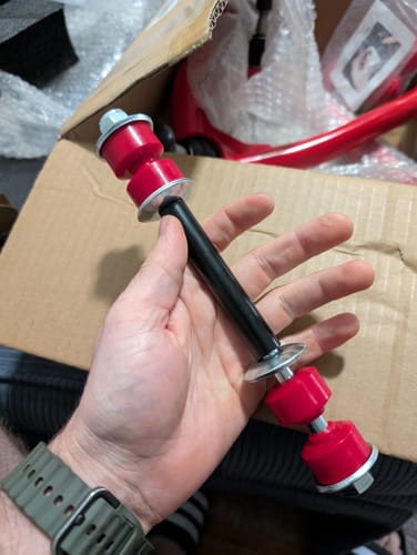 Customer photo review of Upper Control Arm for 07-18 Chevy Silverado GMC Sierra Cadillac 2"-4" Lifted With Front Stabilizer Sway Bar Link KSP