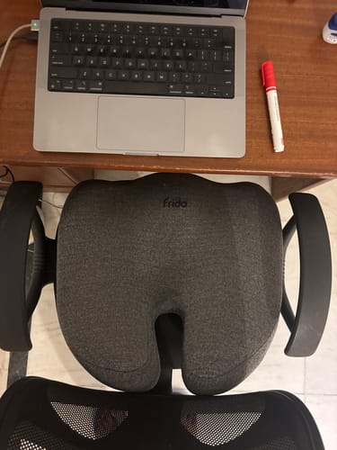 Customer photo review of Frido Ultimate Pro Seat Cushion