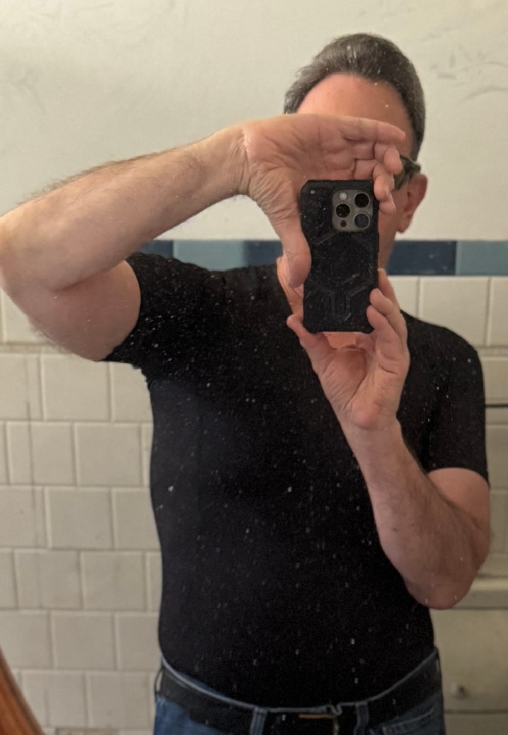 Customer photo review of Posture Shirt For Men - Pullover