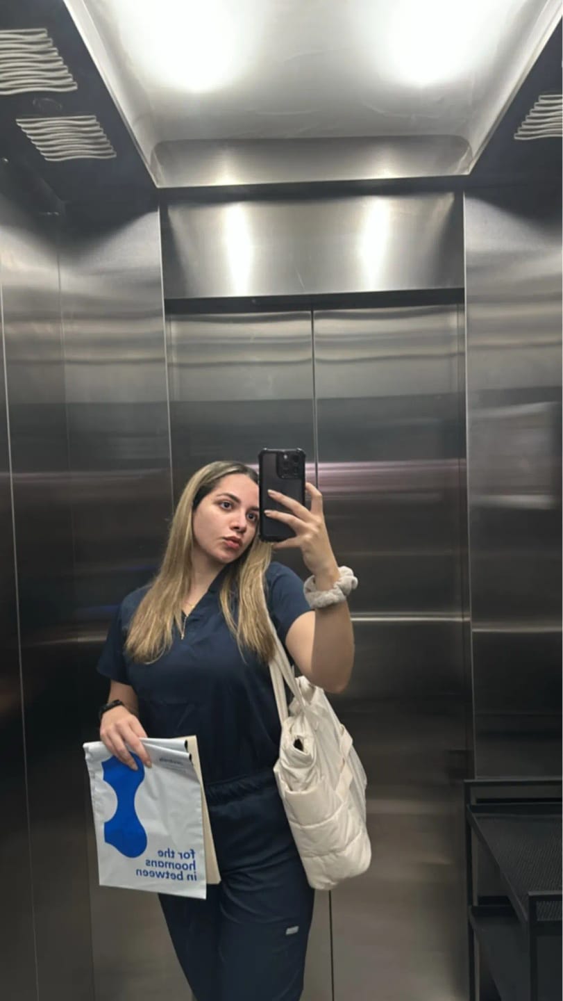 Customer photo review of Alex Puffer Tote Bag