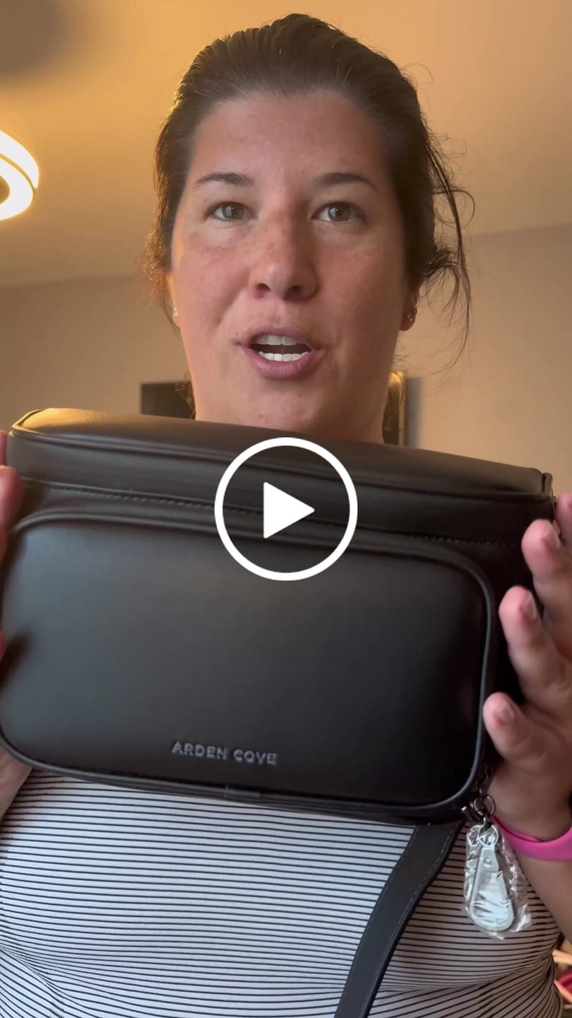 Customer video review of Bum Bag with Locking Clasps Strap