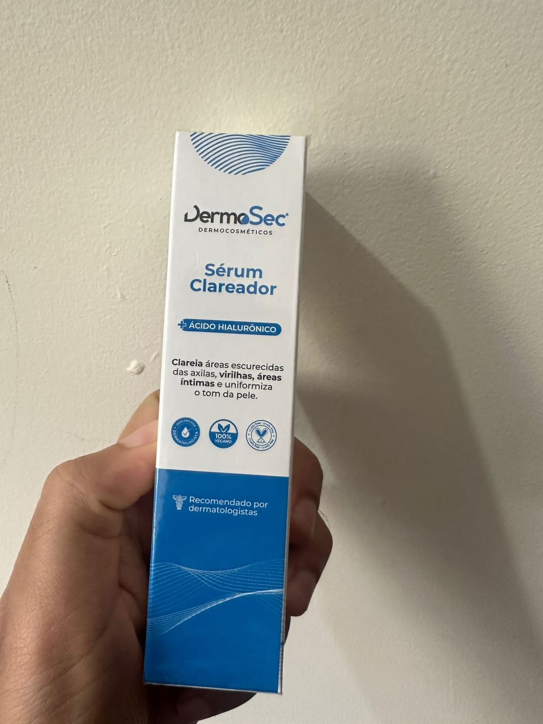 Customer photo review of Sérum Clareador Potente