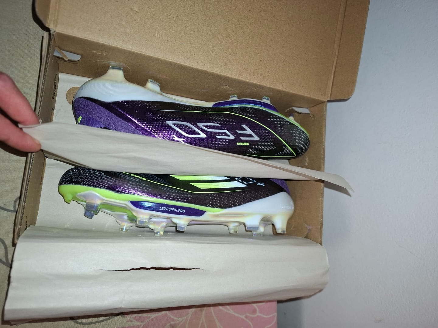 Customer photo review of Mystery Box - Football Boots