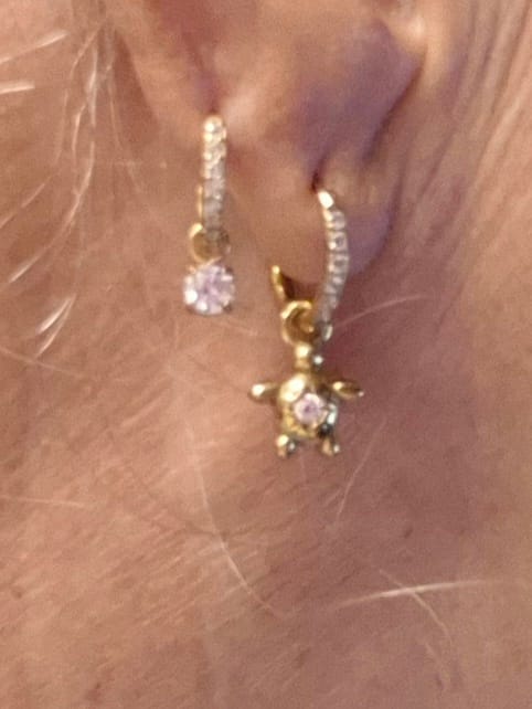 Customer photo review of Classic Diamond Charm