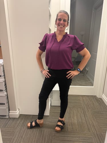 Customer photo review of Betsey's Jeggings