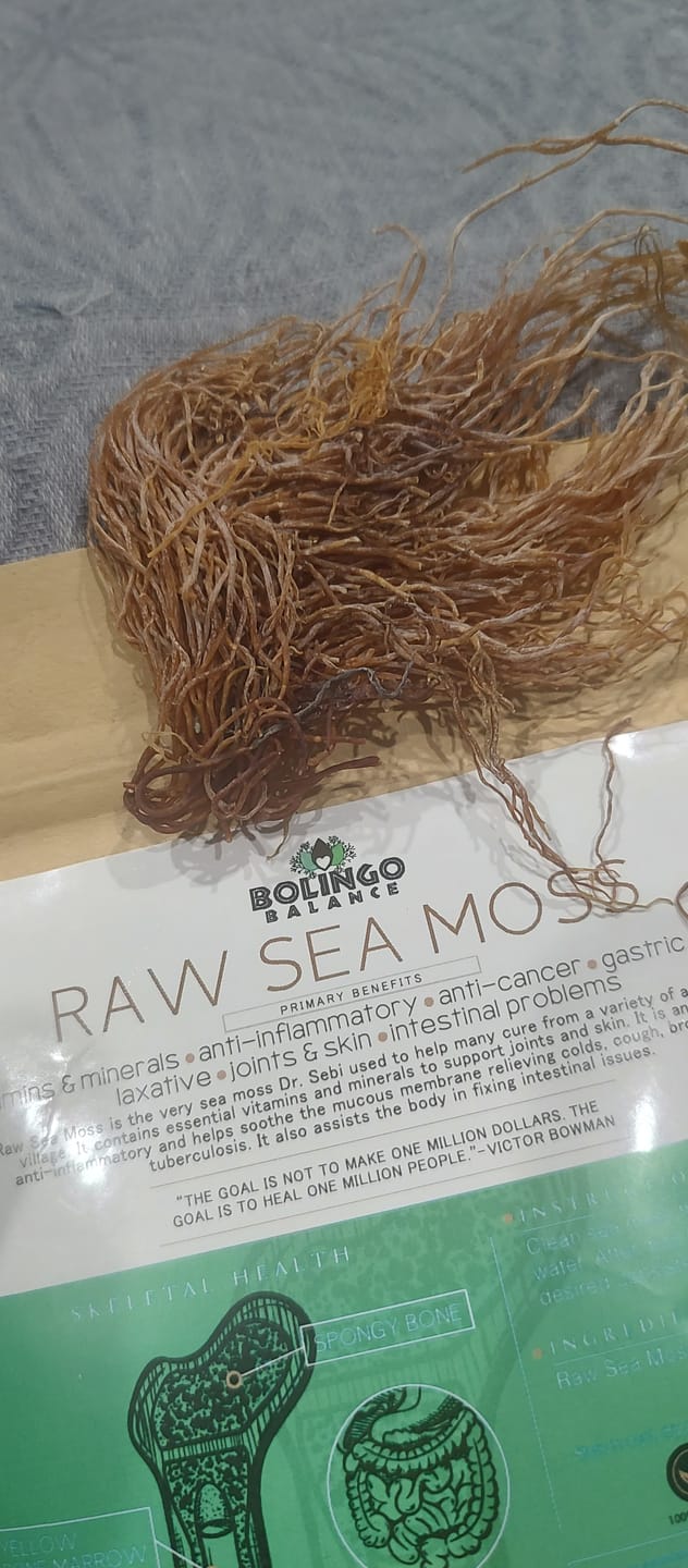 Customer photo review of RAW SEA MOSS
