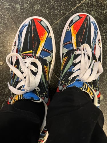Customer photo review of Les Femmes d'Alger Picasso Sneakers