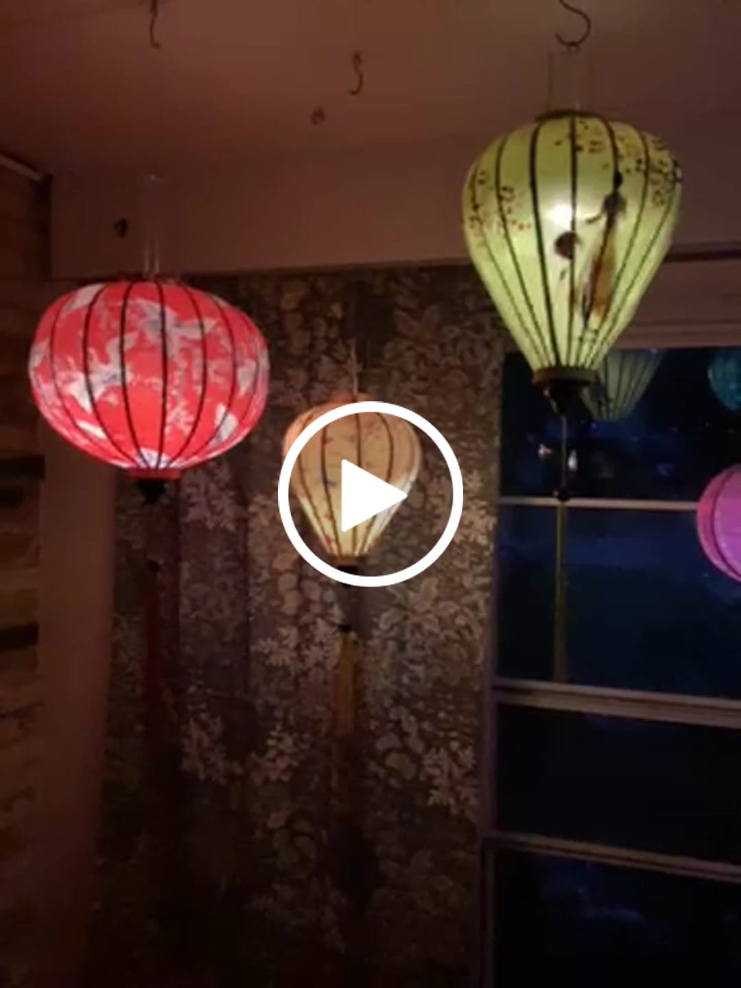 Customer video review of Fantado MoonBright™ 12 LED Multi-function Remote Controlled Light for Paper Lanterns, Warm White (Battery Powered, 3 Pack + Remote Control)