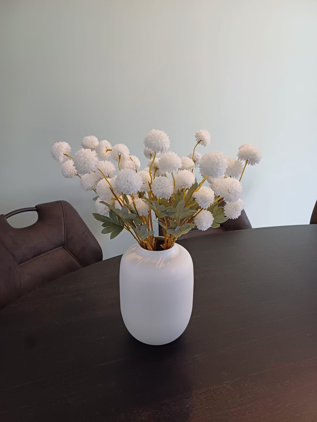 Customer photo review of Zijden Kiku Bloemen - Wit