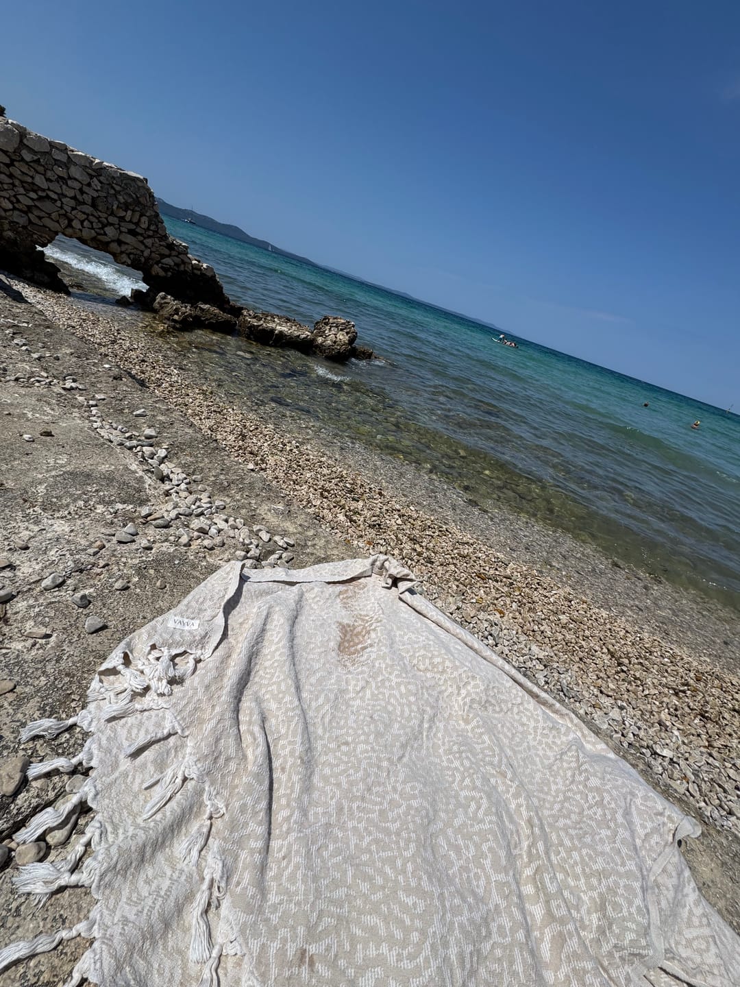 Customer photo review of 2er Set: Leichtes Strandtuch aus Baumwolle | Mykonos