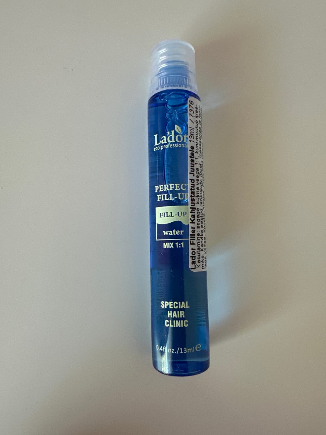 Customer photo review of Matu struktūru atjaunojošs ampula-filleris Lador Perfect Hair Fill-up