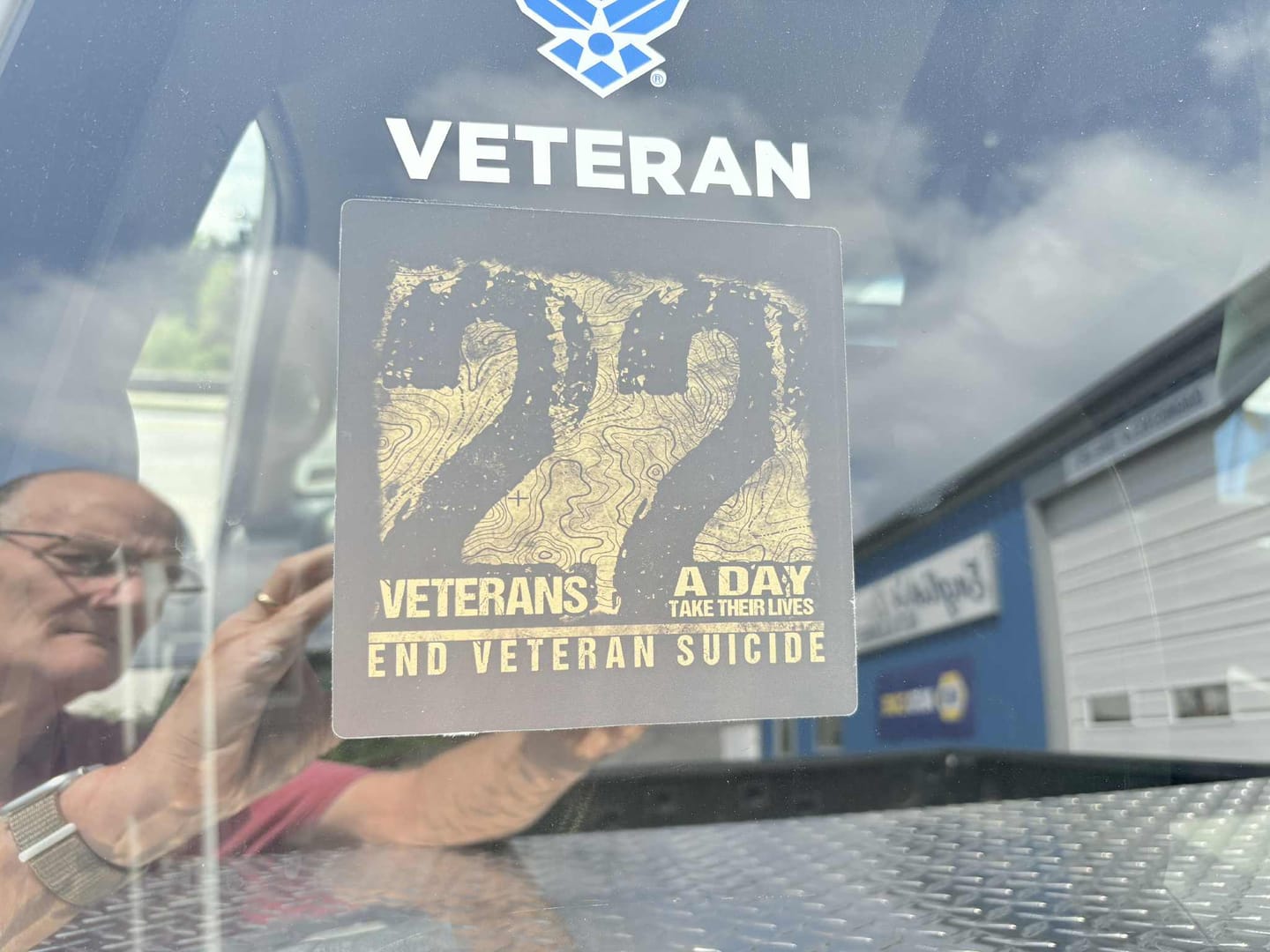 Customer photo review of 22 A Day - Sticker