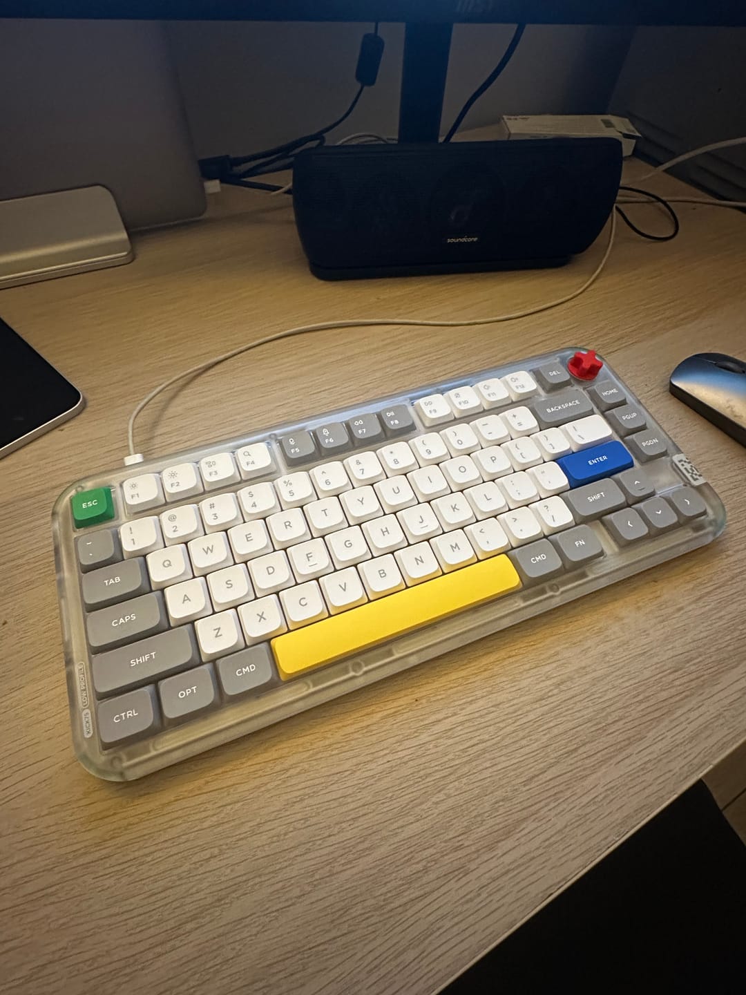 Customer photo review of NuPhy Kick75 Hybrid Mekanik Klavye