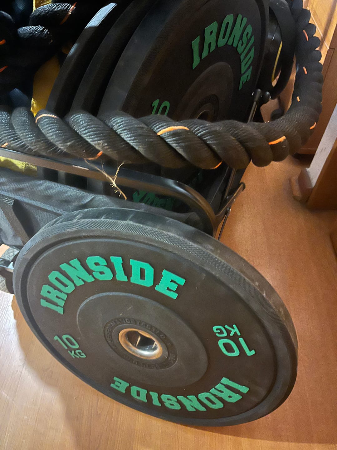 Customer photo review of Disco Olímpico Pro Bumper IRONSIDE (KG)