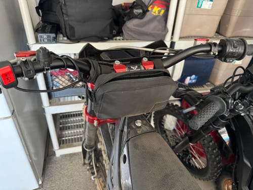 Customer photo review of Black Bar Bag