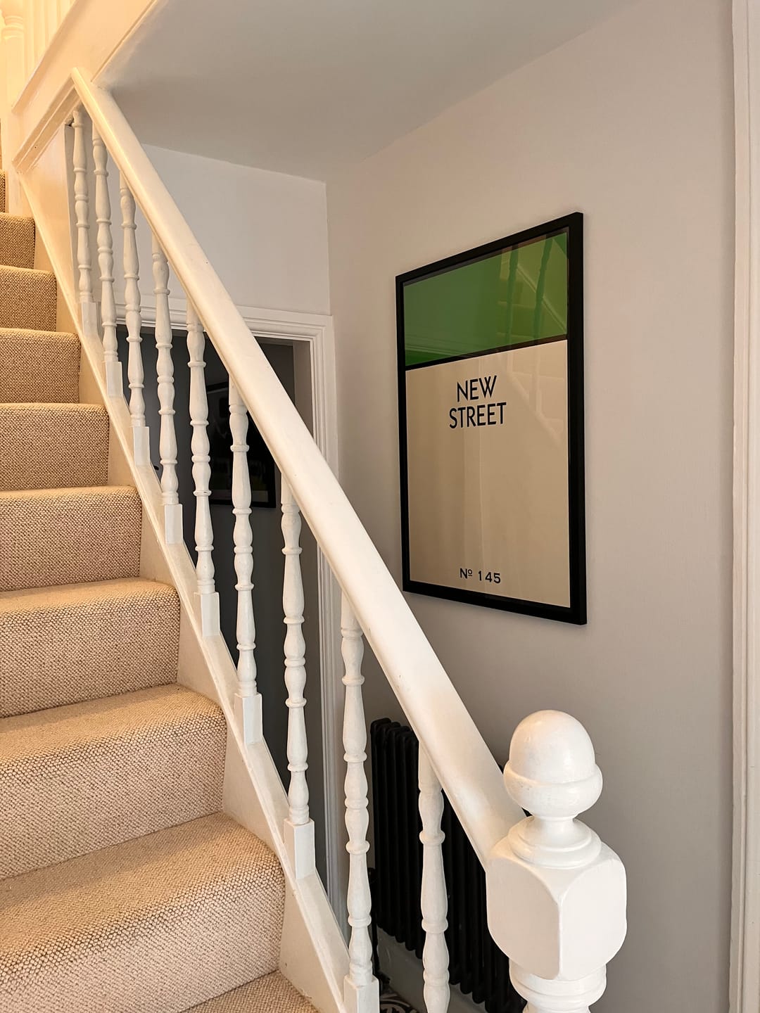 Customer photo review of Personalised Street Name Print