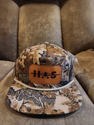 Customer photo review of Custom Leather Patch Rope Hat - Richardson 256P UMPQUA